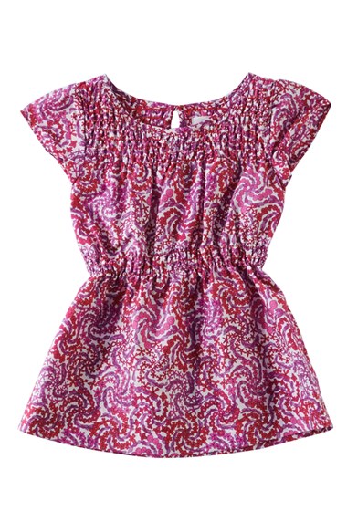 Peek 'Arrington' Print Dress (Baby Girls) Pink floral print easter dresses for baby girls