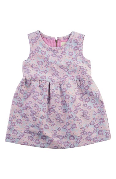 Peek 'Denver' Floral Print Dress (Baby Girls) Lavender