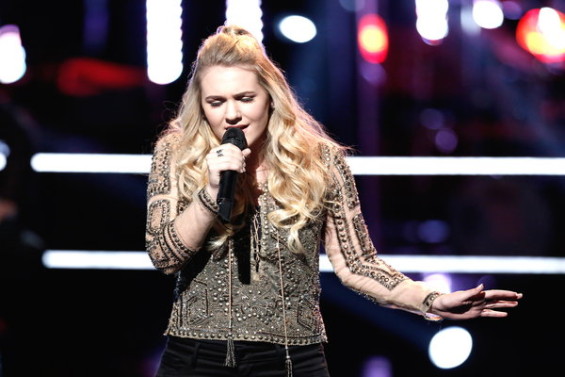 Watch The Voice Season 10 Episode 11 Knockout Premiere Night Two: See Peyton Parker of Team Blake Shelton sing the Dixie Chicks hit song "Travelin' Soldier" on Tuesday, March 29, 2016 beautifully.
