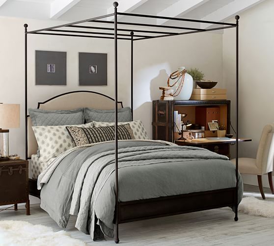 Pottery Barn ABERDEEN CANOPY BED pottery barn st. patrick's day sale