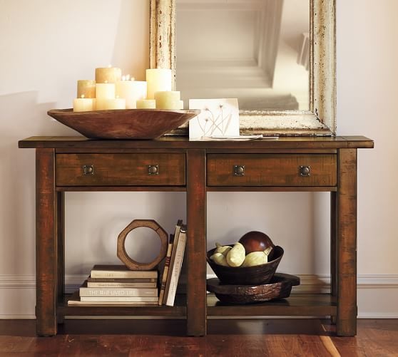 Pottery Barn BENCHWRIGHT CONSOLE TABLE