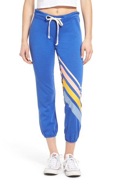 Rip Curl 'Sun Dazed' Crop Sweatpants Dazzling Blue