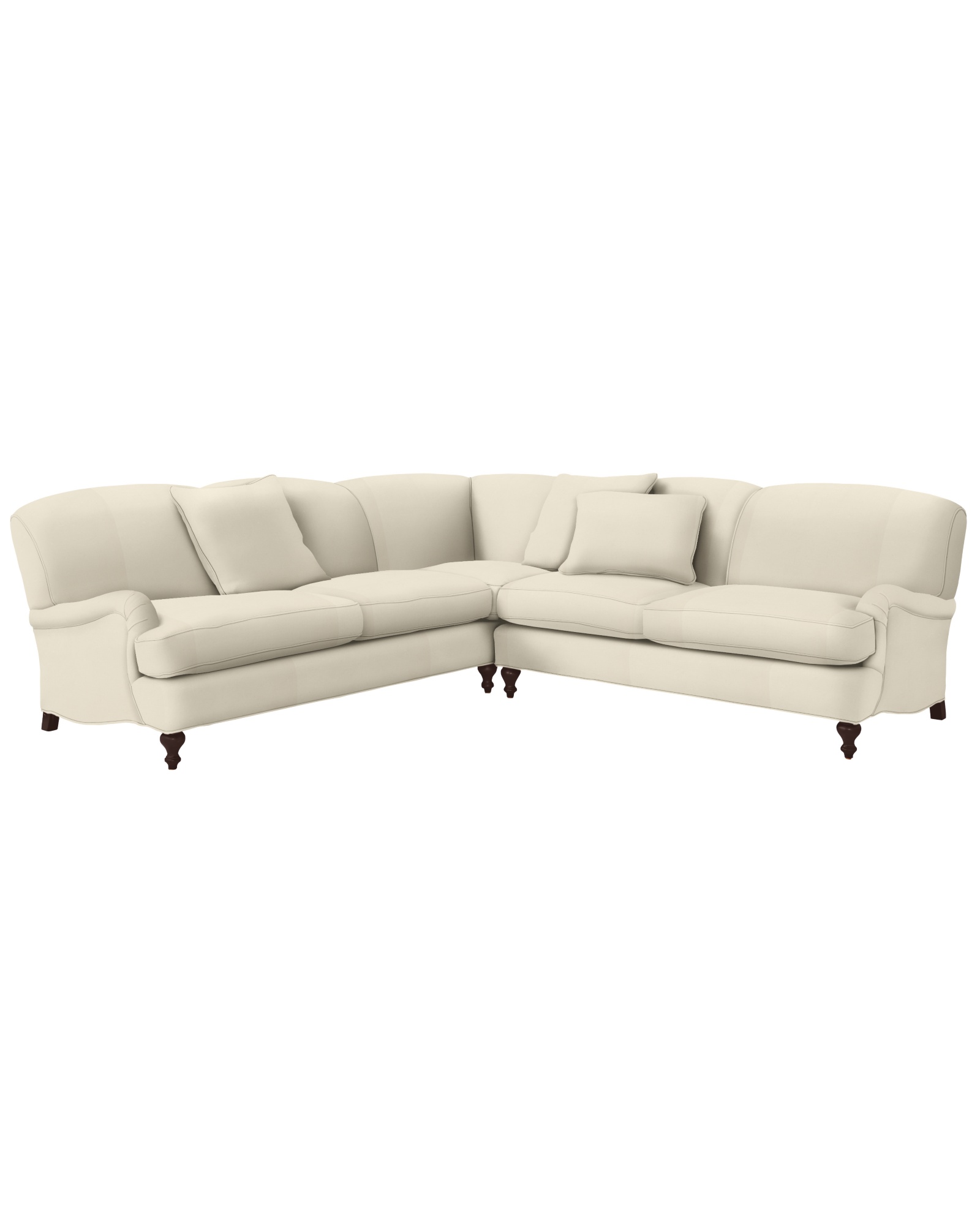 Serena & Lily Miramar Corner Sectional Natural Canvas