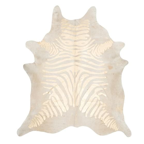 The Emily + Meritt Zebra Rug Pottery Barn Teen