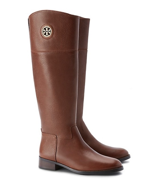 Tory Burch JUNCTION RIDING BOOT Almond tory burch private sale spring 2016