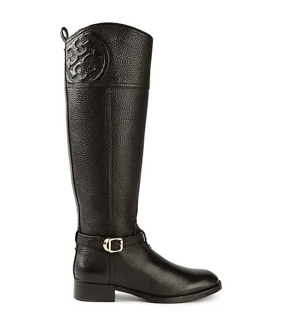 Tory Burch MARLENE RIDING BOOT Black