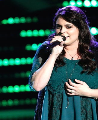 See inspiring singer Brittney Lawrence of Team Blake perform "Warrior" by Demi Lovato during her blind audition on "The Voice" (season 10 episode four.)