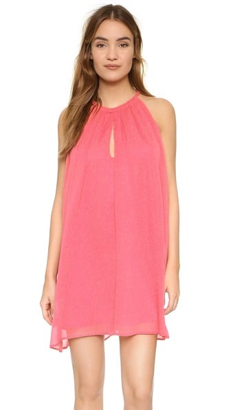 cupcakes and cashmere Sonoma Trapeze Dress flamingo pink trapeze dresses for easter