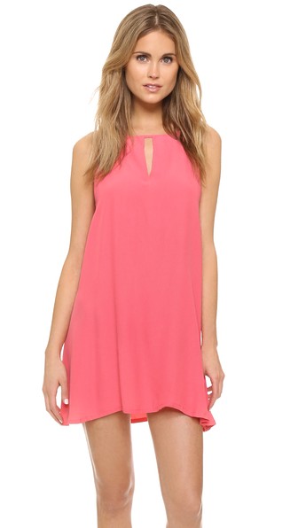 BB Dakota Rachel A Line Dress Coral a-line dresses for the kentucky derby