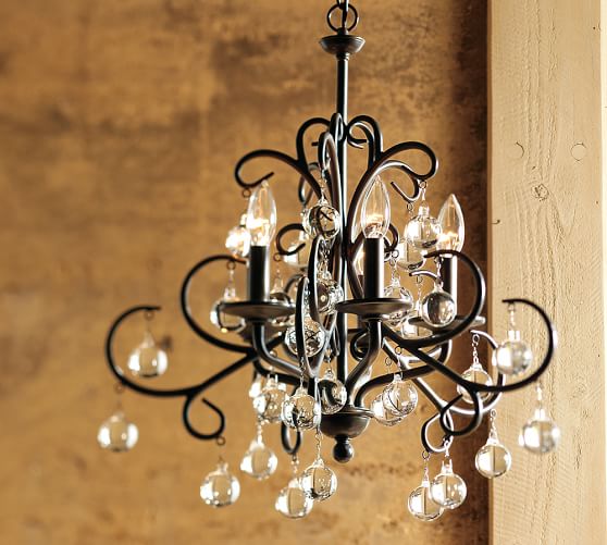 BELLORA CHANDELIER Pottery Barn spring friends and family event