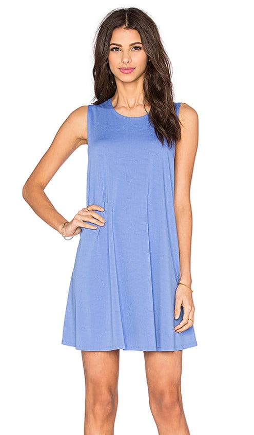 BISHOP + YOUNG Swing Dress Blue casual swing dresses