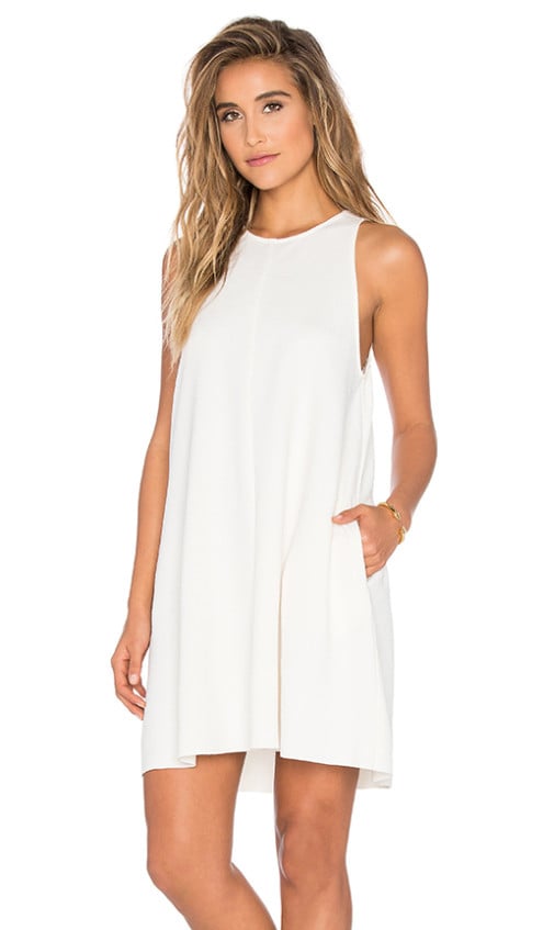 BISHOP + YOUNG TEXTURED A-LINE DRESS IVORY a-line dresses for the kentucky derby