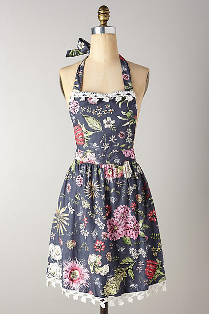 Butterfly Field Apron Anthropologie
