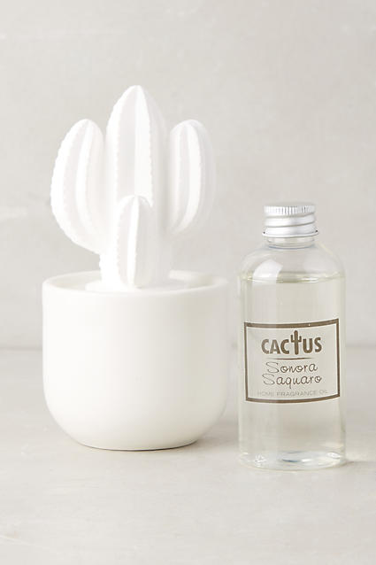 Cactus Porcelain Diffuser Cabo Prickly Pear cinco de mayo mexican inspired home decor