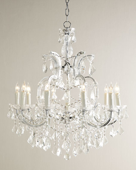 Eloise 10-Light Chandelier Horchow bedroom sale