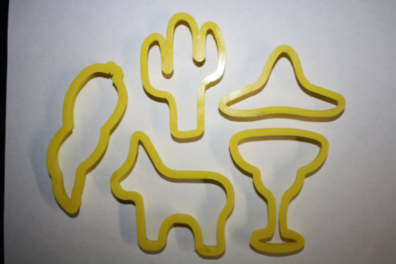 Fiesta Cookie Cutter Set Cinco De Mayo Cookie Cutter Set Angelscakesetc2 nopales cactus sombrero chile pepper margarita