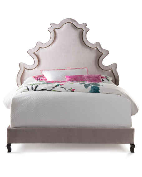 Haute House Pompidou King Bed Amethyst Horchow bedroom sale