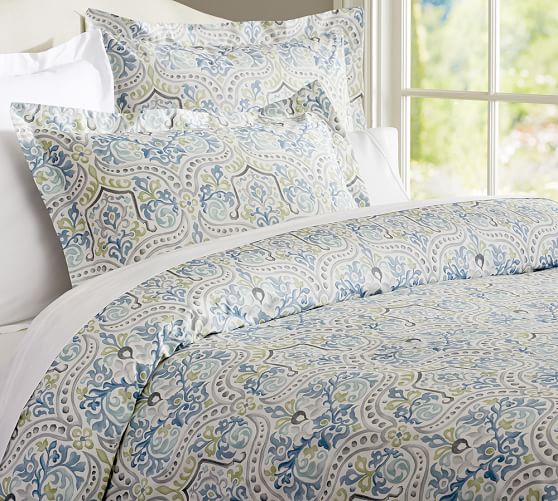 JESSIE ORGANIC DUVET COVER & SHAM Pottery Barn spring friends and family event