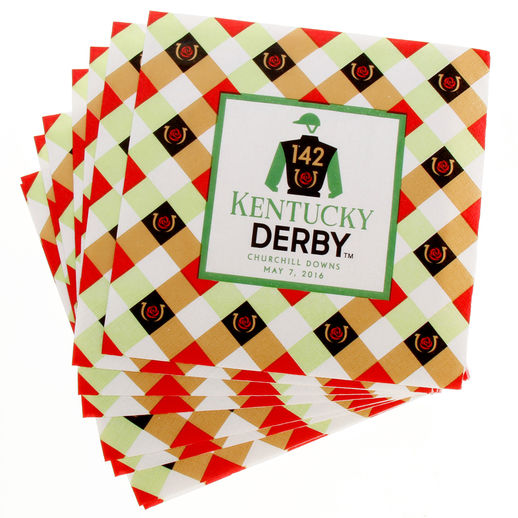 KENTUCKY DERBY 142 24-PACK 13" X 13" LUNCHEON NAPKINS kentucky derby party home decor