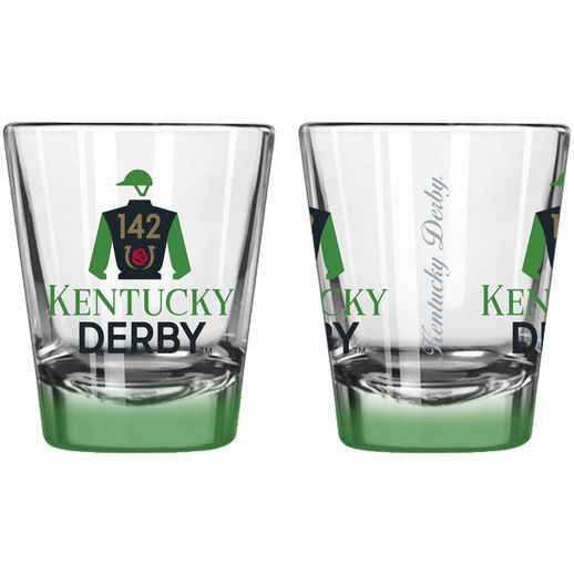 KENTUCKY DERBY 2OZ. ELITE SHOT GLASS