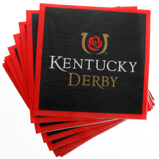 KENTUCKY DERBY ICON 24-PACK LUNCHEON NAPKINS