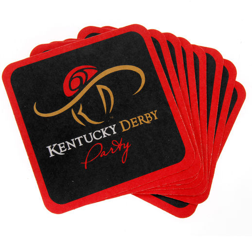 KENTUCKY DERBY ICON COASTERS 8-PACK kentucky derby party home decor
