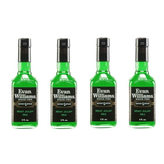 Kentucky Derby 142 Evan Williams 2oz. Mint Julep Mix 4-Pack