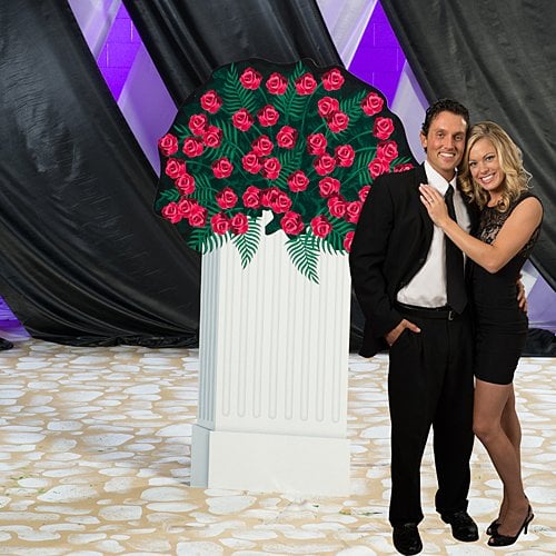Kentucky Derby Rose Pedestal Party Prop