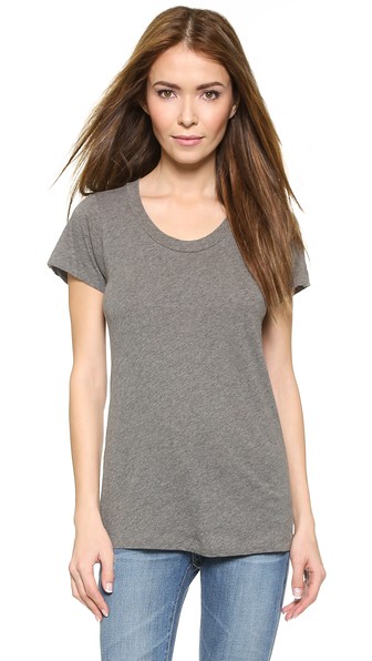 LNA Crew Neck Tee Grey Shopbop