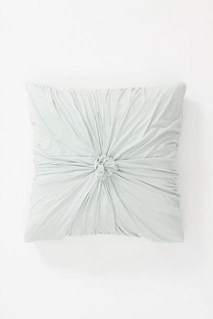 Lazybones Rosette Euro Sham Cloudy Blue Anthropologie