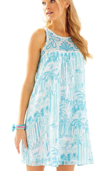 Lilly Pulitzer ALICE SLEEVELESS TRAPEZE DRESS