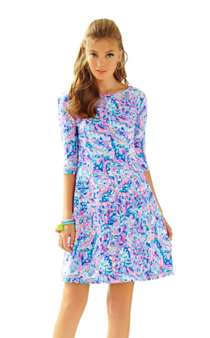 Lilly Pulitzer CELIA FIT & FLARE DRESS Multi La Playa