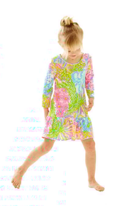 Lilly Pulitzer GIRLS RICCA DRESS Multi More Lovers Coral lilly pulitzer mother daughter matching dresses outfits
