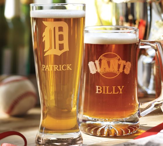 MLB™ GLASSWARE Pottery Barn San Francisco Giants