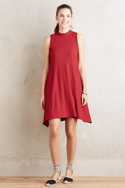 Maeve Cerise Swing Dress Red casual swing dresses for spring