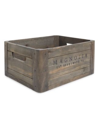 Magnolia Home Nordstrom Wooden Crate