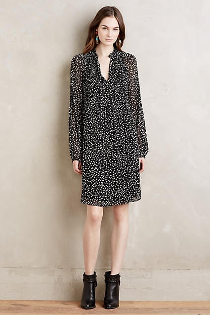 Meadow Rue Saoirse Tunic Dress Black Motif Anthropologie Extra 40% Off Sale