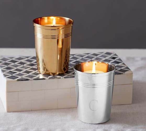 PERSONALIZABLE JULEP VOTIVE CUP Pottery Barn