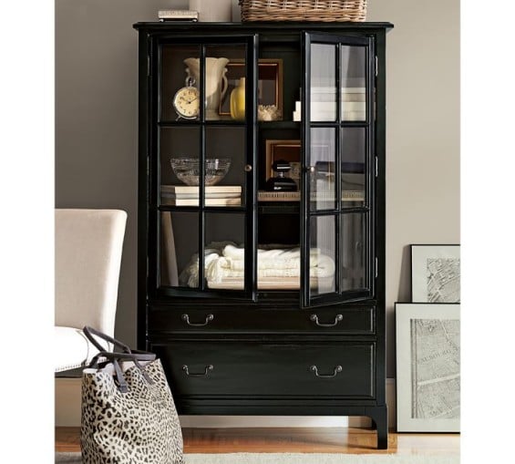 Pottery Barn BRONSON BOOKCASE Black
