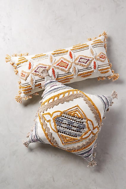 Pushkar Pillow Multi Anthropologie Extra 40% Off Sale