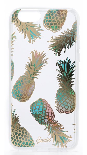 Sonix Liana iPhone 6 / 6s Case Liana Teal Pineapple Print Shopbop