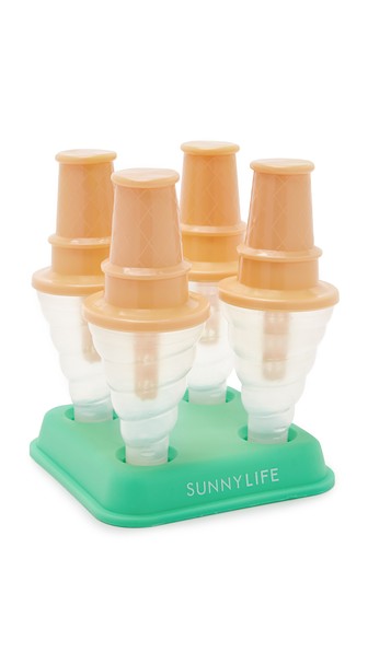 SunnyLife Ice Cream Popsicle Molds Set