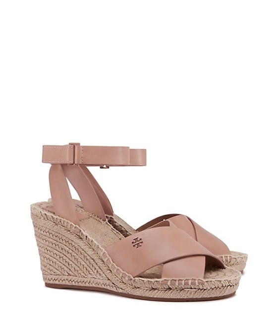 Tory Burch BIMA WEDGE ESPADRILLE SANDAL Light Makeup spring event sale