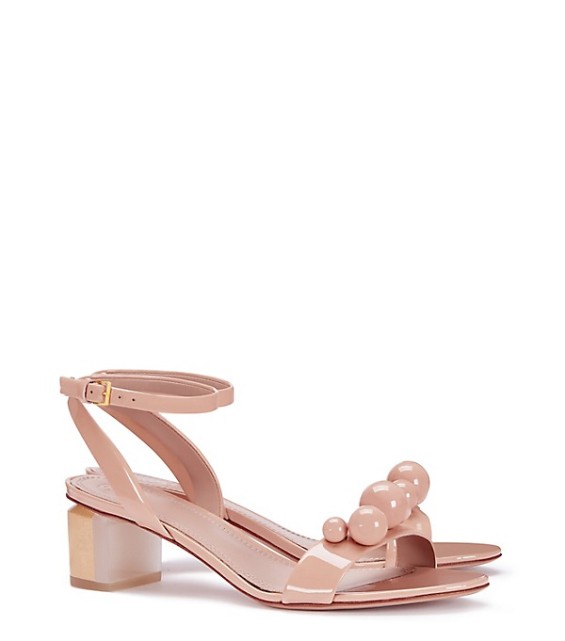 Tory Burch DISCO SANDAL Light Oak