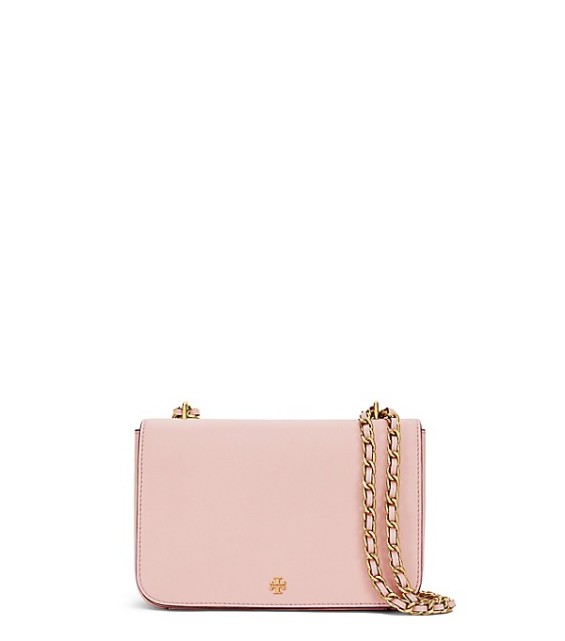 Tory Burch ROBINSON ADJUSTABLE SHOULDER BAG Pale Apricot
