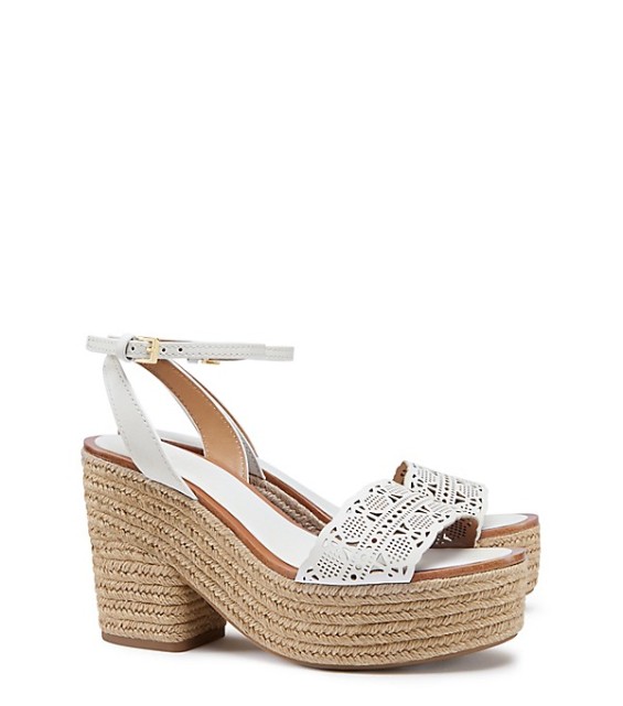 Tory Burch ROSELLE PLATFORM ESPADRILLE Ivory tory burch spring event sale