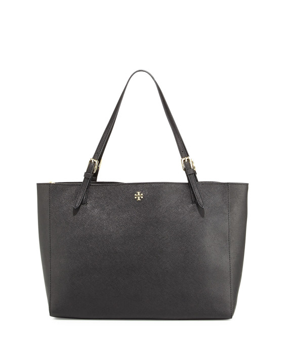 Tory Burch York Saffiano Leather Tote Bag Black Neiman Marcus Sale