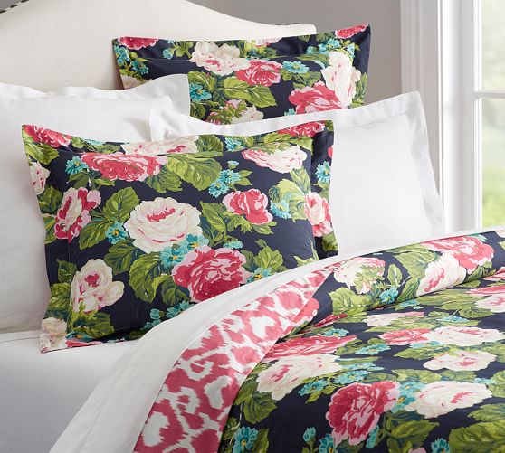 WETHERLY ORGANIC DUVET COVER & SHAM Pottery Barn spring friends and family event