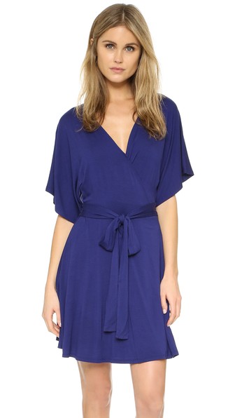 Yumi Kim Sakura Wrap Dress Navy Blue Shopbop friends and family sale