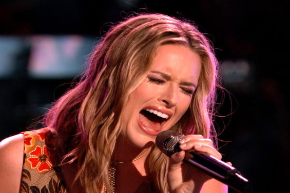 Watch The Voice Season 10 Episode 15 Live Playoffs, Night 2 Videos: See preschool teacher Hannah Huston perform Aretha Franklin's hit song "Ain't No Way" on Tuesday, April 12, 2016.
